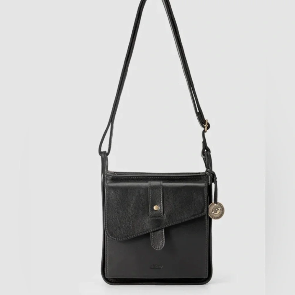 NWT, Minooy - Athena Unique Design Mini Crossbody Bag, Black, A20 - Picture 3 of 4